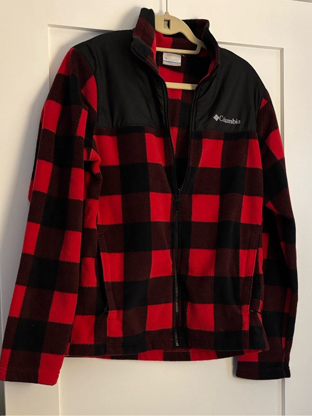 Columbia Red and Black Buffalo Plaid Jacket